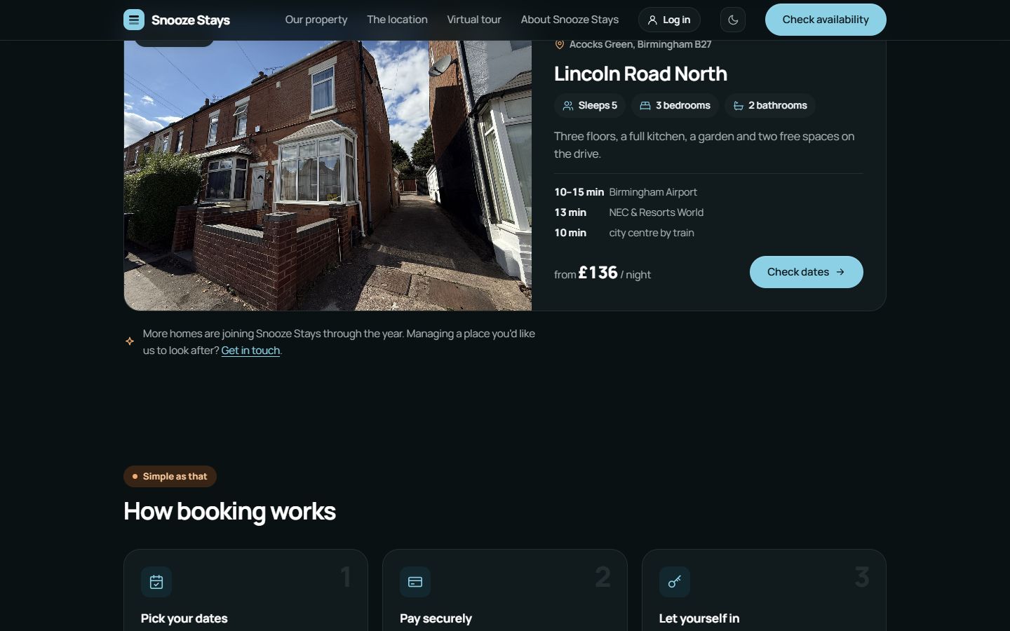 How booking works